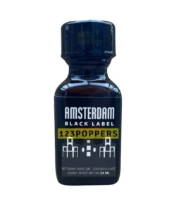 amsterdam black label poppers 24ml